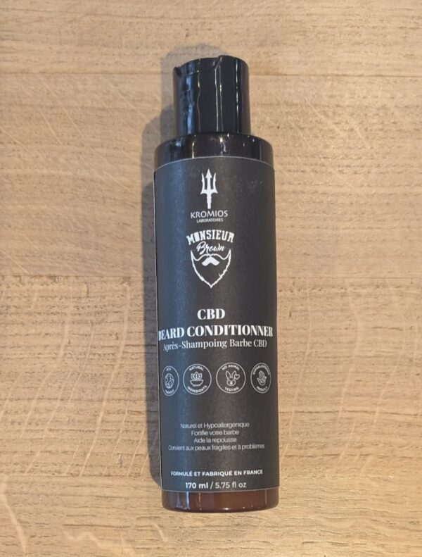 Après-Shampoing barbe CBD - MR BROWN - KROMIOS